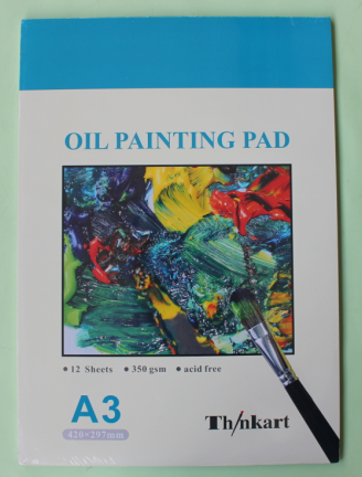 350g A3x12sheet oil painting pad